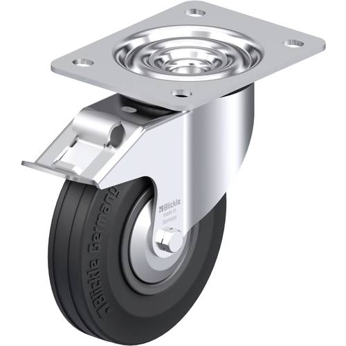 Blickle 749521 L-VPP 140G-FI-FA Stahlblech-Lenkrolle Rad-Durchmesser: 140 mm Tragfähigkeit (max.): 115 kg 1 St.