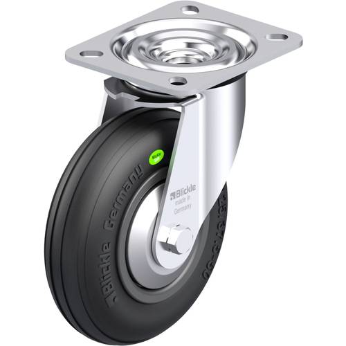 Blickle 849937 L-VWPP 125R-FA Stahlblech-Lenkrolle Rad-Durchmesser: 125 mm Tragfähigkeit (max.): 50 kg 1 St.