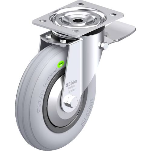 Blickle 849961 L-VWPP 200R-ST-SG-FA Stahlblech-Lenkrolle Rad-Durchmesser: 200 mm Tragfähigkeit (max.): 100 kg 1 St.