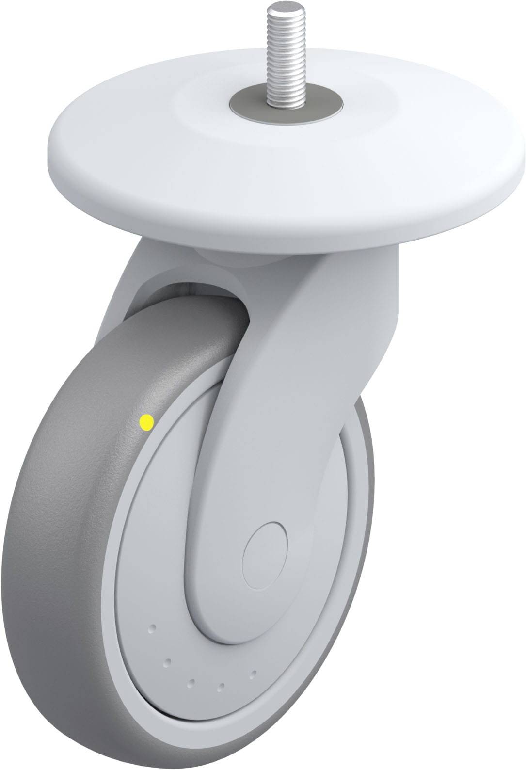 Blickle 849640 LWGE-TPA 126KF-11-ELS-AMG125 Kunststoff-Lenkrolle Rad-Durchmesser: 125 mm Tragfähigkeit (max.): 80 kg 1 S...