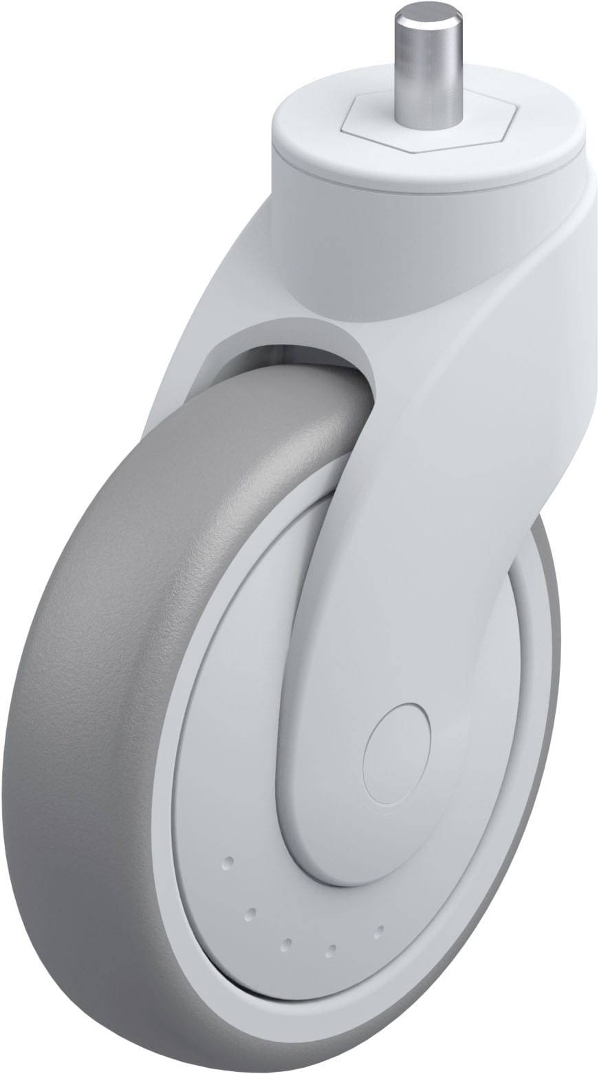 Blickle 743311 LWG-TPA 126KF-GS12 Kunststoff-Lenkrolle Rad-Durchmesser: 125 mm Tragfähigkeit (max.): 110 kg 1 St.