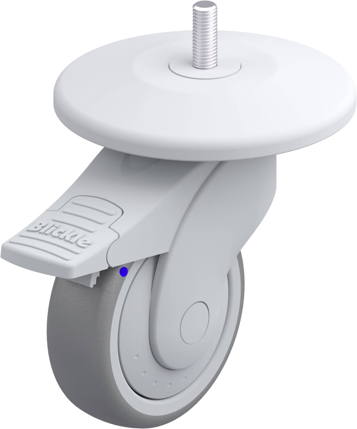 Blickle 849684 LWGX-TPA 101XKF-11-FI-AMGX125 Kunststoff-Lenkrolle Rad-Durchmesser: 100 mm Tragfähigkeit (max.): 100 kg 1...