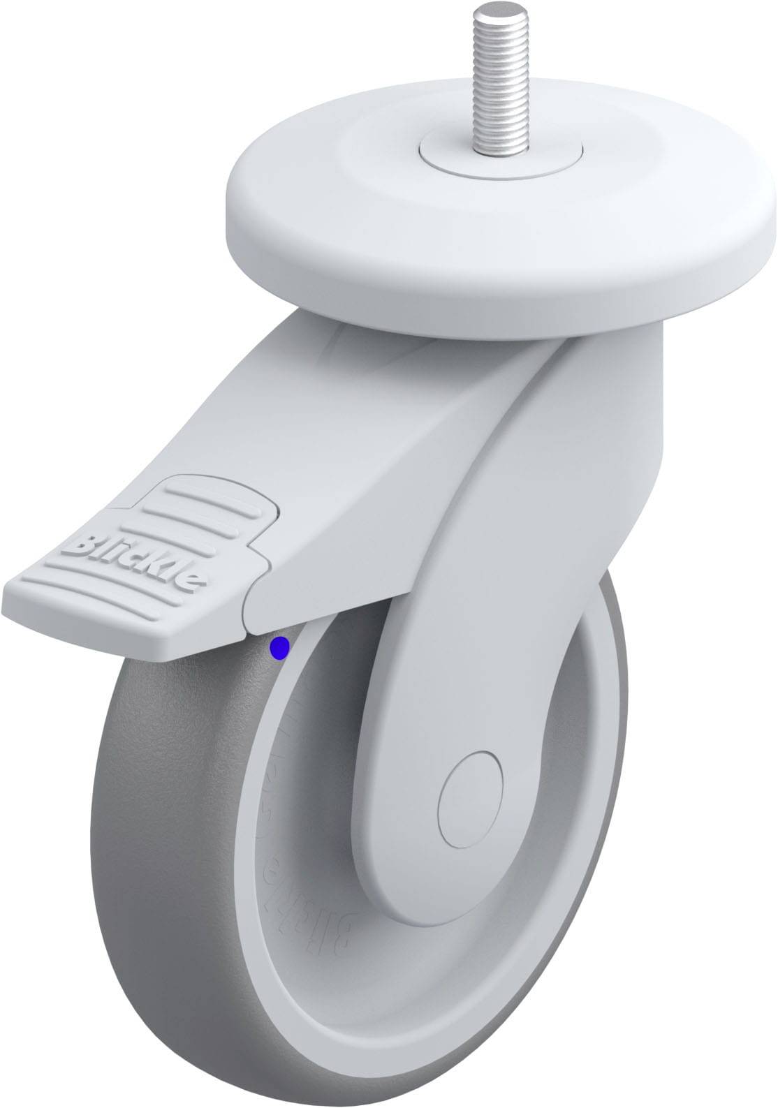 Blickle 849708 LWGX-TPA 126G-11-FI-AMGX100 Kunststoff-Lenkrolle Rad-Durchmesser: 125 mm Tragfähigkeit (max.): 110 kg 1 S...