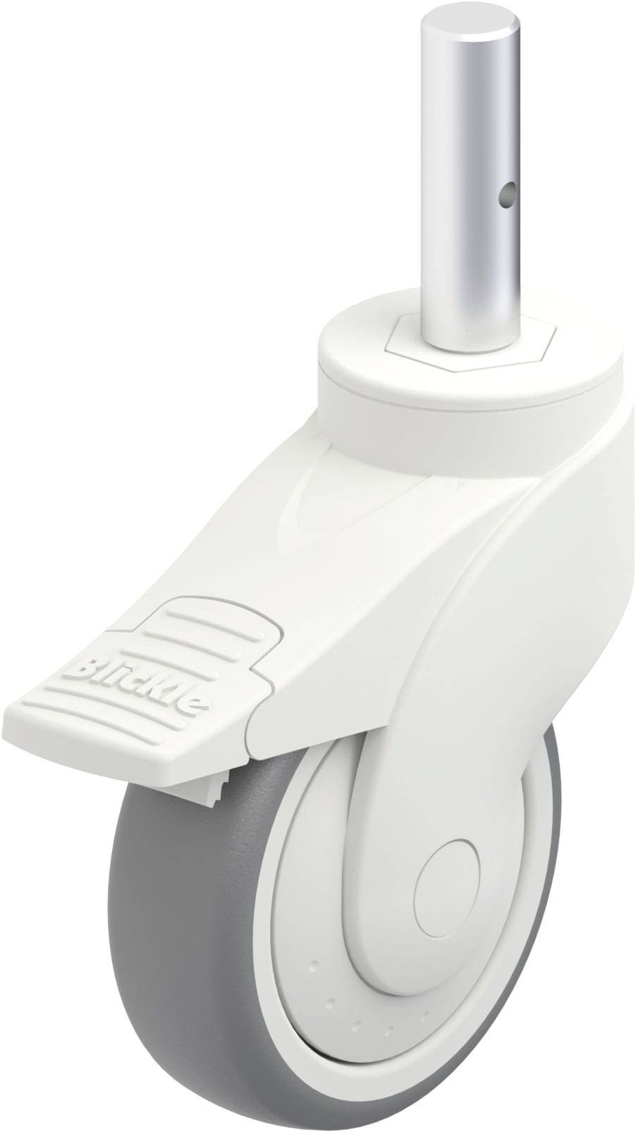 Blickle 744723 LWK-TPA 101KF-FI-ZA51 Kunststoff-Lenkrolle Rad-Durchmesser: 100 mm Tragfähigkeit (max.): 100 kg 1 St.