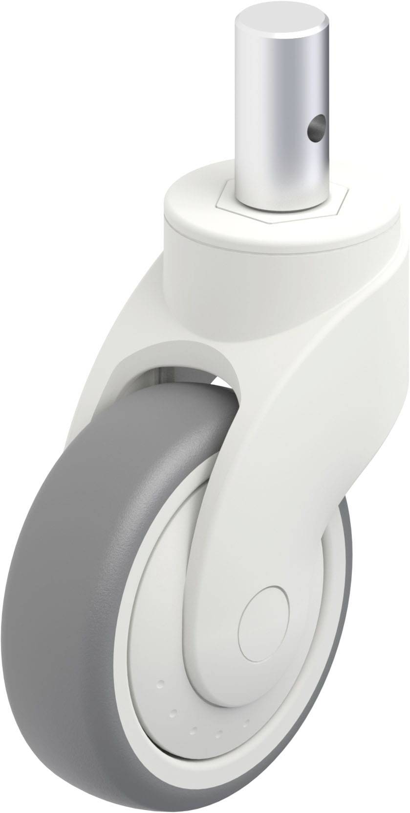 Blickle 744743 LWK-TPA 101KF-ZA55 Kunststoff-Lenkrolle Rad-Durchmesser: 100 mm Tragfähigkeit (max.): 100 kg 1 St.