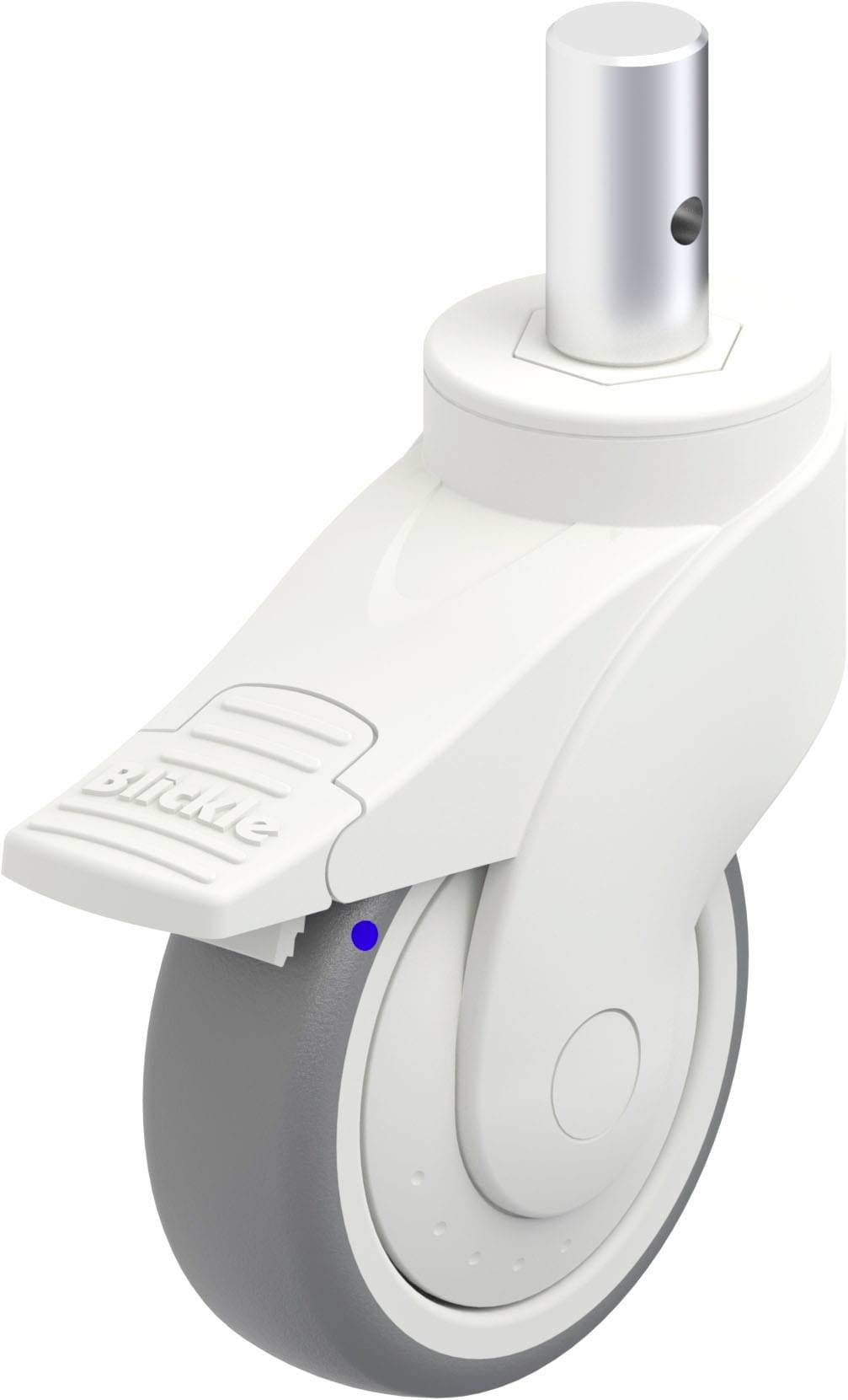 Blickle 744792 LWKX-TPA 101XKF-FI-ZAX55 Kunststoff-Lenkrolle Rad-Durchmesser: 100 mm Tragfähigkeit (max.): 100 kg 1 St.