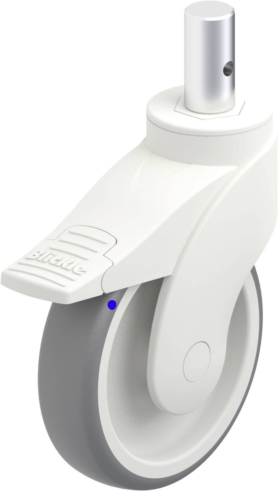 Blickle 752242 LWKX-TPA 126G-FI-ZAX55 Kunststoff-Lenkrolle Rad-Durchmesser: 125 mm Tragfähigkeit (max.): 110 kg 1 St.