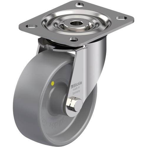 Thumbnail - Blickle 879422 LX-PO 100G-ELS Edelstahl-Lenkrolle Rad-Durchmesser: 100 mm Tragfähigkeit (max.): 250 kg 1 St.
