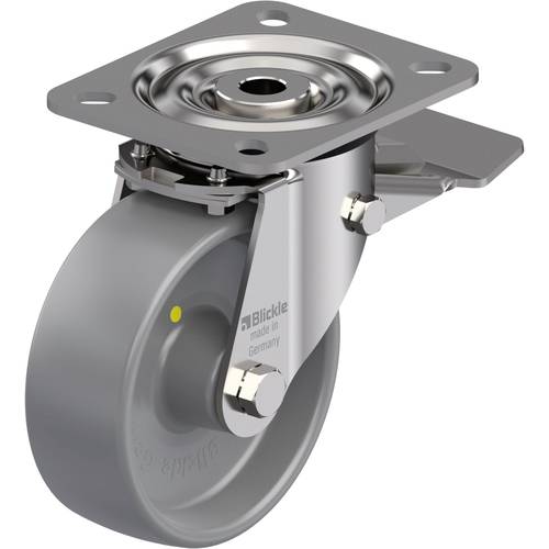 Thumbnail - Blickle 945817 LX-PO 100G-ST-ELS Edelstahl-Lenkrolle Rad-Durchmesser: 100 mm Tragfähigkeit (max.): 250 kg 1 St.