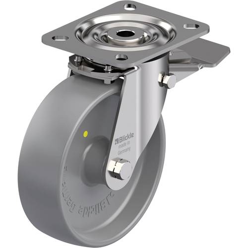 Thumbnail - Blickle 945818 LX-PO 125G-ST-ELS Edelstahl-Lenkrolle Rad-Durchmesser: 125 mm Tragfähigkeit (max.): 250 kg 1 St.