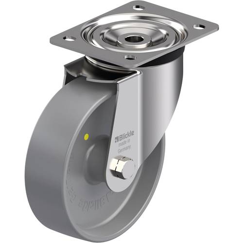 Thumbnail - Blickle 945822 LX-PO 160G-ELS Edelstahl-Lenkrolle Rad-Durchmesser: 160 mm Tragfähigkeit (max.): 400 kg 1 St.