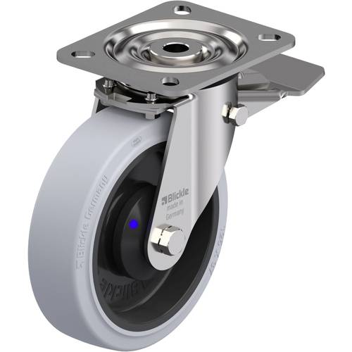 Blickle 945831 LX-POEV 125XKA-ST-SG Edelstahl-Lenkrolle Rad-Durchmesser: 125 mm Tragfähigkeit (max.): 250 kg 1 St.
