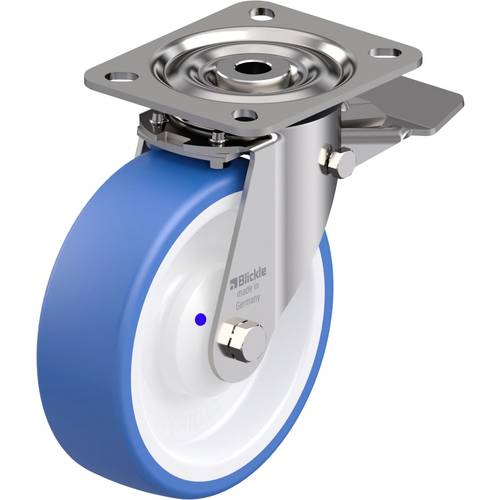 Blickle 937265 LX-POTHS 125XKA-ST Edelstahl-Lenkrolle Rad-Durchmesser: 125 mm Tragfähigkeit (max.): 250 kg 1 St.