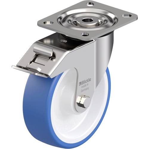Thumbnail - Blickle 937267 LX-POTHS 125XR-FI Edelstahl-Lenkrolle Rad-Durchmesser: 125 mm Tragfähigkeit (max.): 250 kg 1 St.