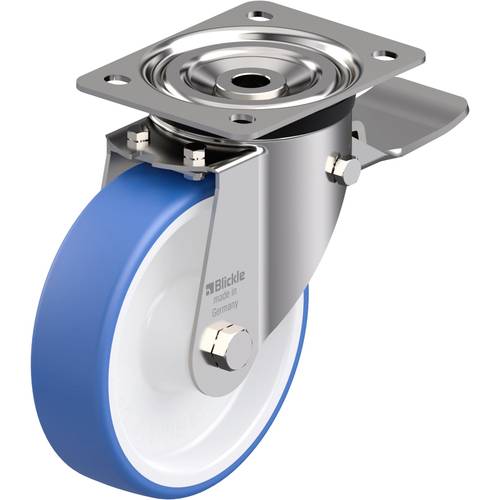 Blickle 937277 LX-POTHS 160XR-ST Edelstahl-Lenkrolle Rad-Durchmesser: 160 mm Tragfähigkeit (max.): 400 kg 1 St.