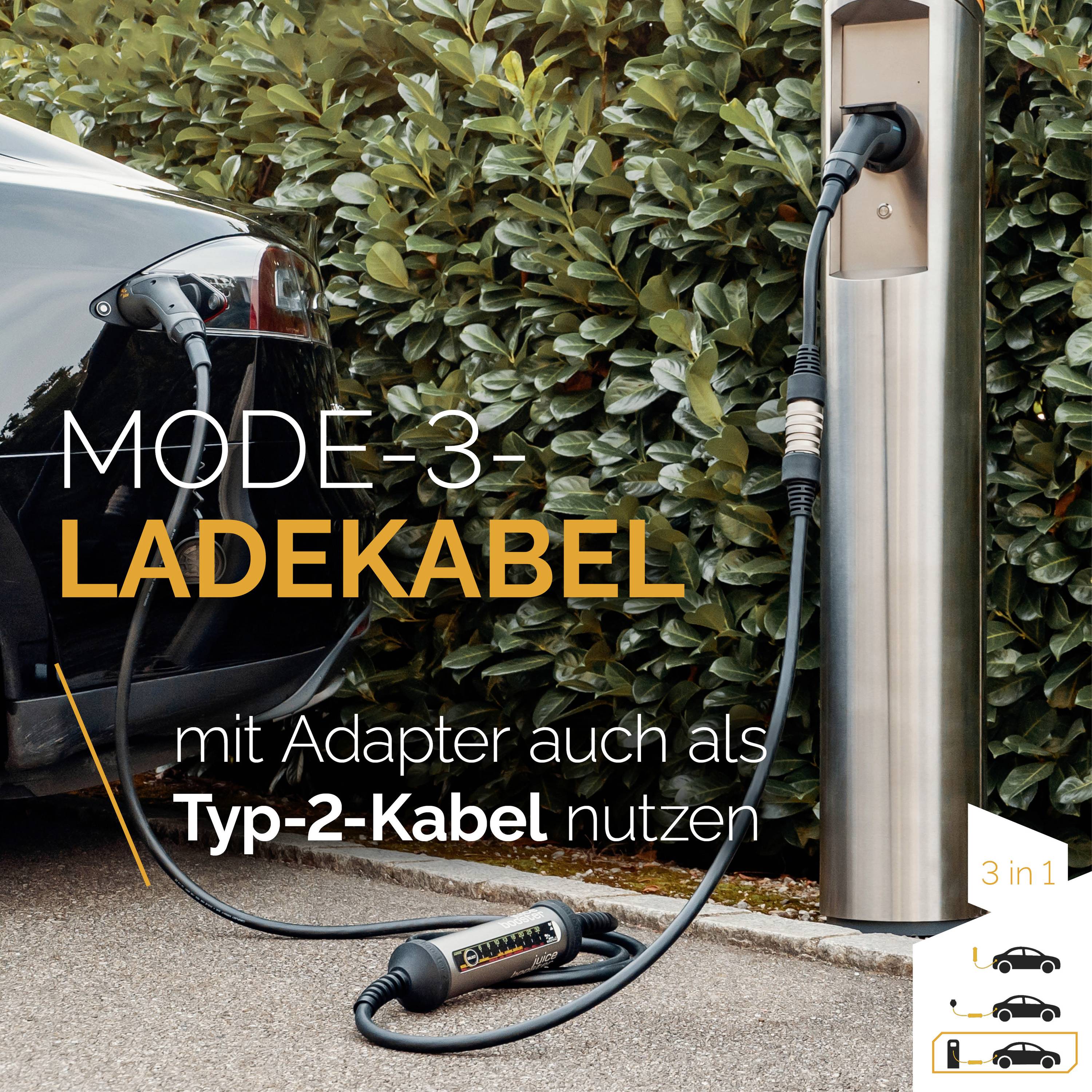 juice technology JUICE BOOSTER 2, Traveller Set | CH Mobile Ladestation Typ 2 Mode 2 32 A 22 kW keine-3