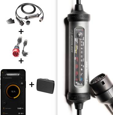 juice technology JUICE BOOSTER 3 air, Basic Set | CH Mobile Ladestation Typ 2 Mode 2 16 A  11 kW RFID