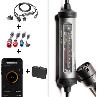 juice technology JUICE BOOSTER 3 air, Traveller Set | CH Mobile Ladestation Typ 2 Mode 2 16 A 11 kW App-0