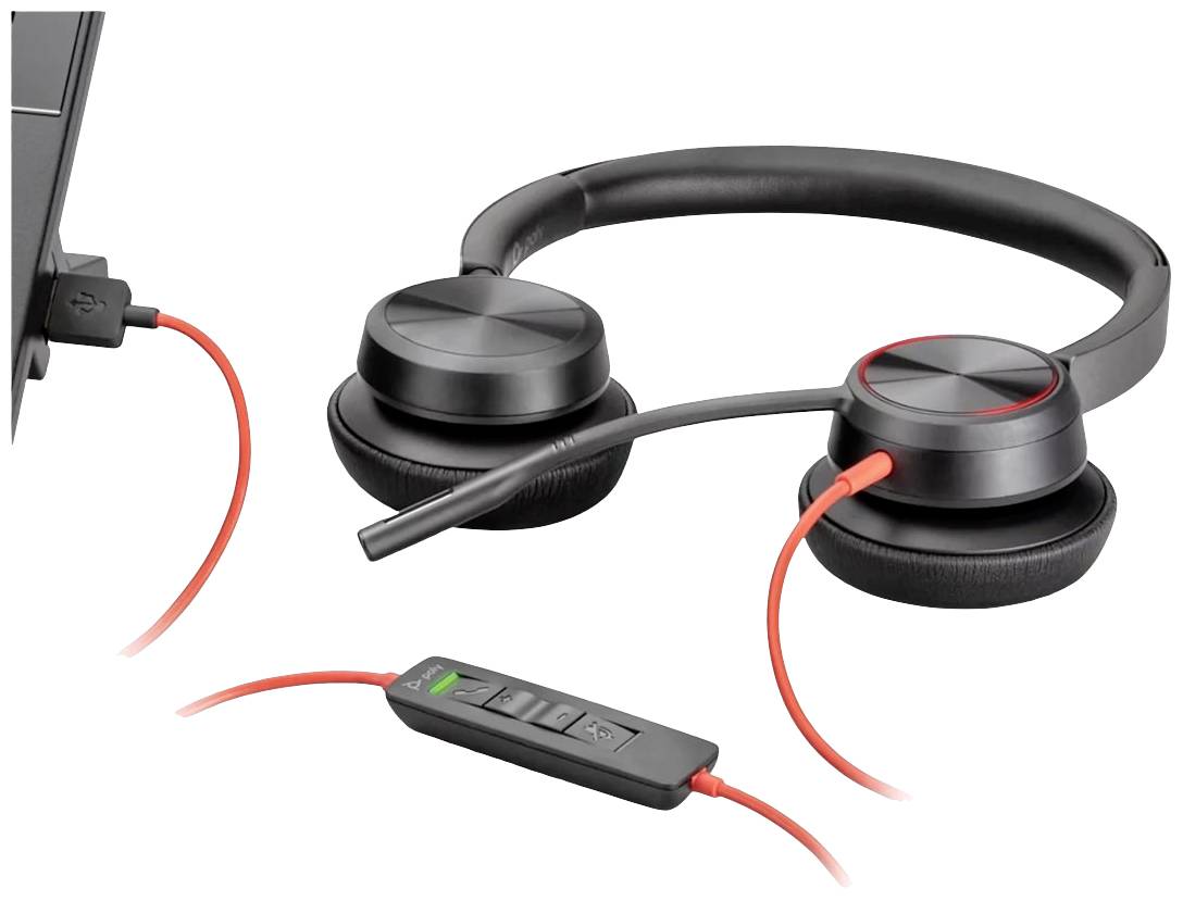 HP Poly Blackwire C5220 On Ear Headset kabelgebunden Stereo  