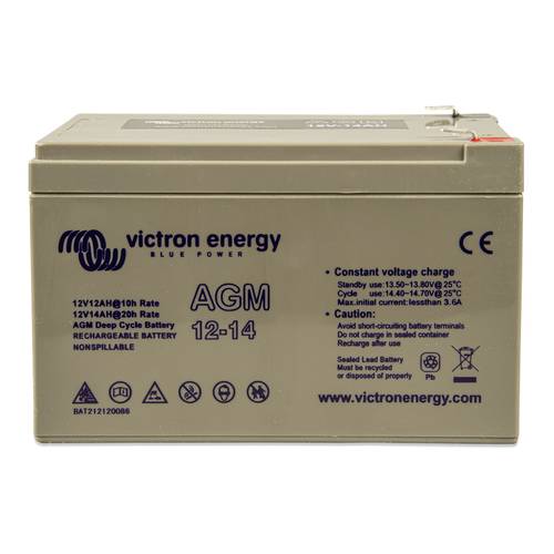 Thumbnail - Victron Energy AGM 12V 14Ah Deep-Cycle Batterie BAT212120086 Bleiakku 12 V 14 Ah Blei-Gel (B x H x T) 151 x 101 x 98 mm ...