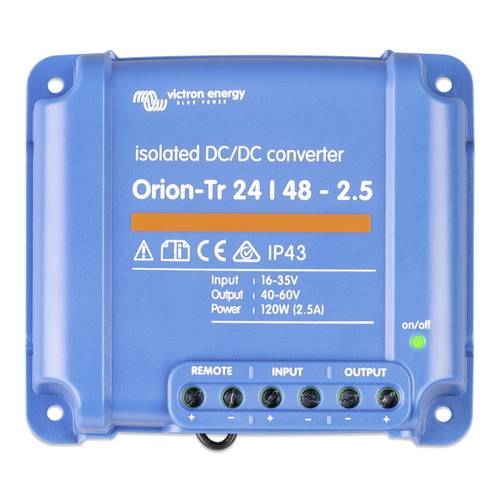 Thumbnail - Victron Energy Orion-Tr 24/48-2,5A (120W) Isolated DC-DC converter DC/DC-Wandler - 40 V, 60 V/3 A 120 W