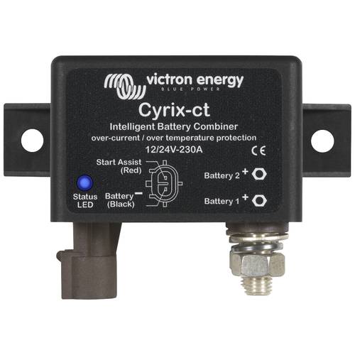 Victron Energy Cyrix-ct 12/24V 230A Relaisbaustein Nennspannung: 12 V, 24 V Schaltstrom (max.): 500 A 1 St.