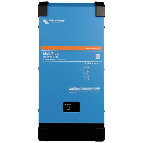 Thumbnail - Victron Energy Wechselrichter Multiplus 24/2000/50-32 230V VE.Bus 2000 W 24 V - 230 V integrierter Laderegler
