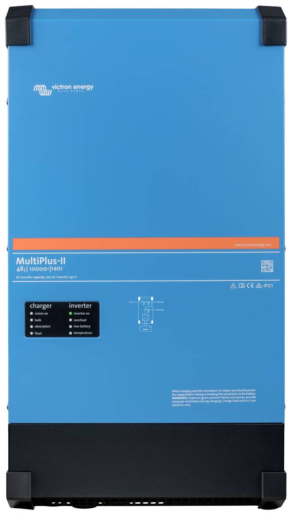 Victron Energy Wechselrichter MultiPlus-II 48/10000/140-100/100 230V 10000 W 48 V - 230 V integrierter Laderegler