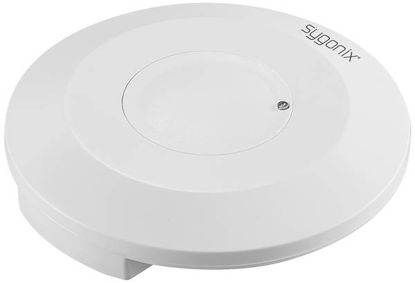 Sygonix SY-6118228 Decke, Aufputz HF-Bewegungsmelder 360 ° Relais Weiß