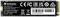 'Verbatim 2TB VI5000 PCIe NVMe M.2 2280 Internal SSD, Part Nr. 31827.' Schwarzes Speichergerät mit Technikinformationen auf dem Etikett.