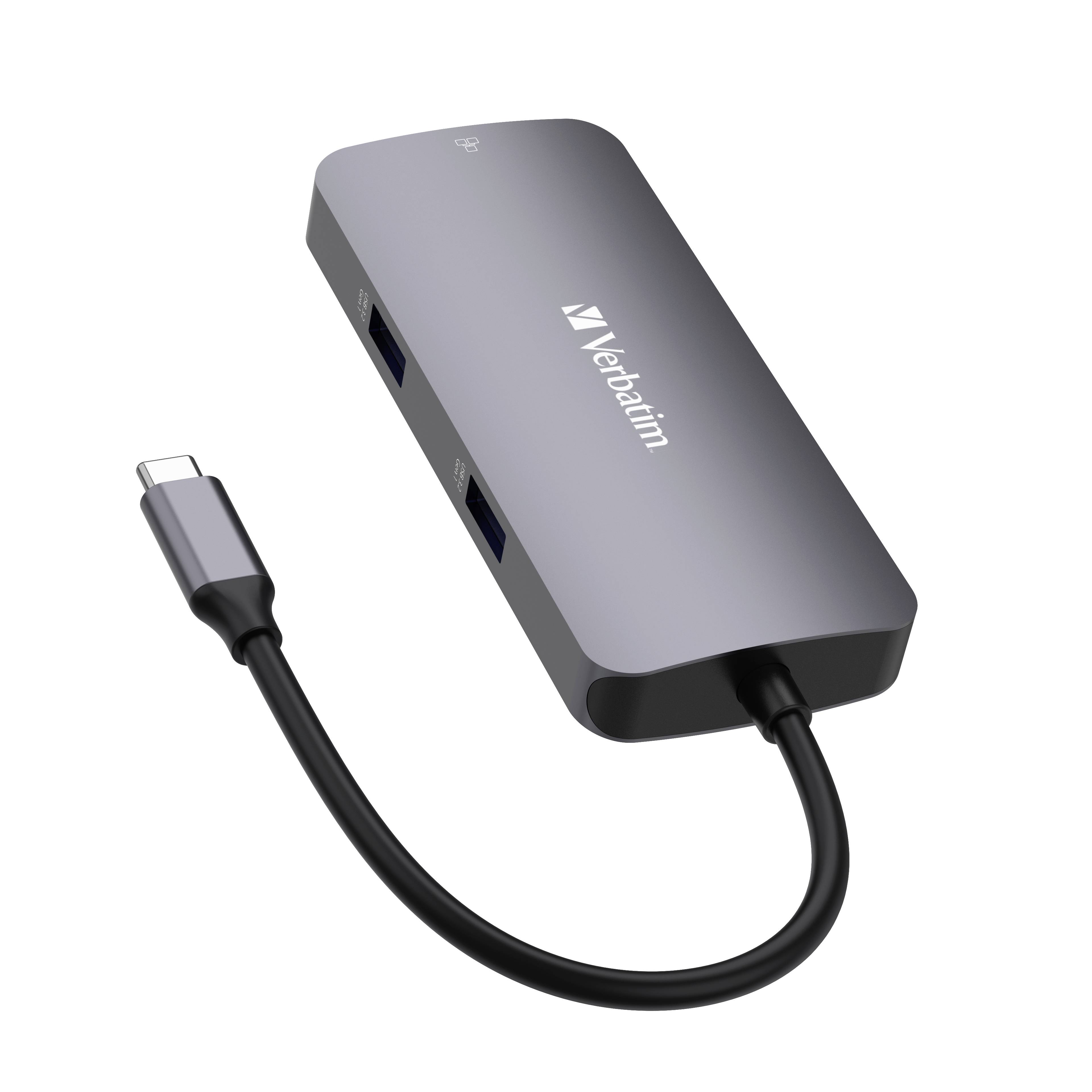 Verbatim CMH 05 - Hub - 1 x HDMI + 1 x USB-C (Spannungsversorgung)-2