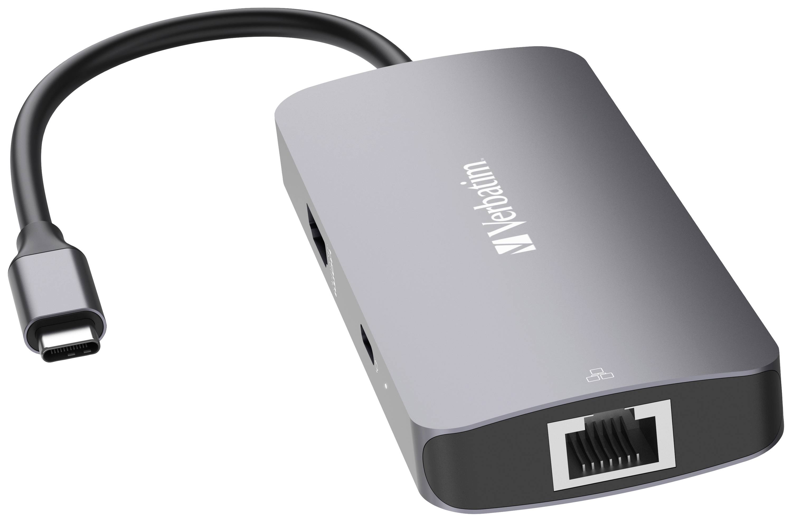 Verbatim CMH 05 - Hub - 1 x HDMI + 1 x USB-C (Spannungsversorgung)-3