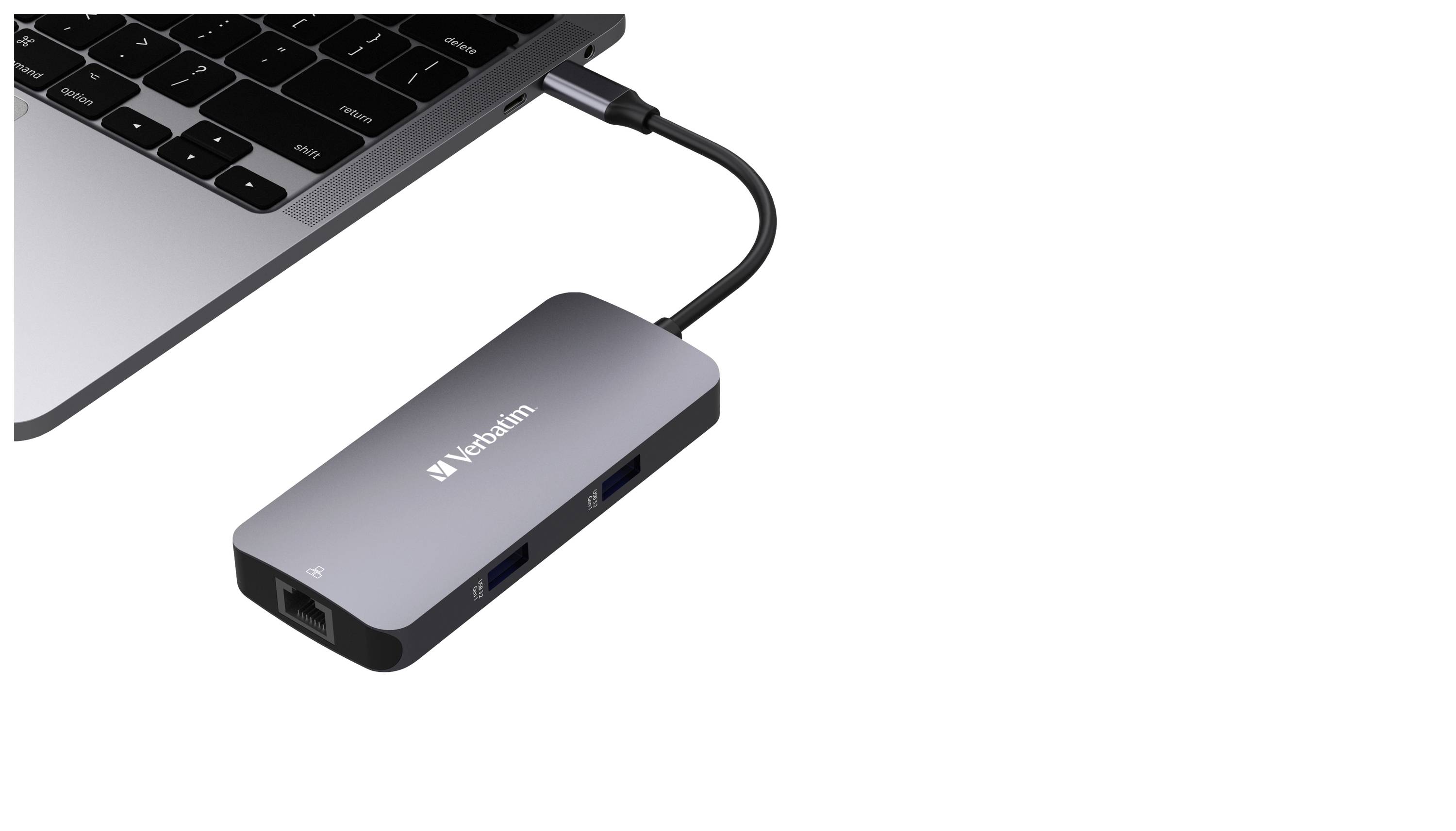 Verbatim CMH 05 - Hub - 1 x HDMI + 1 x USB-C (Spannungsversorgung)-6