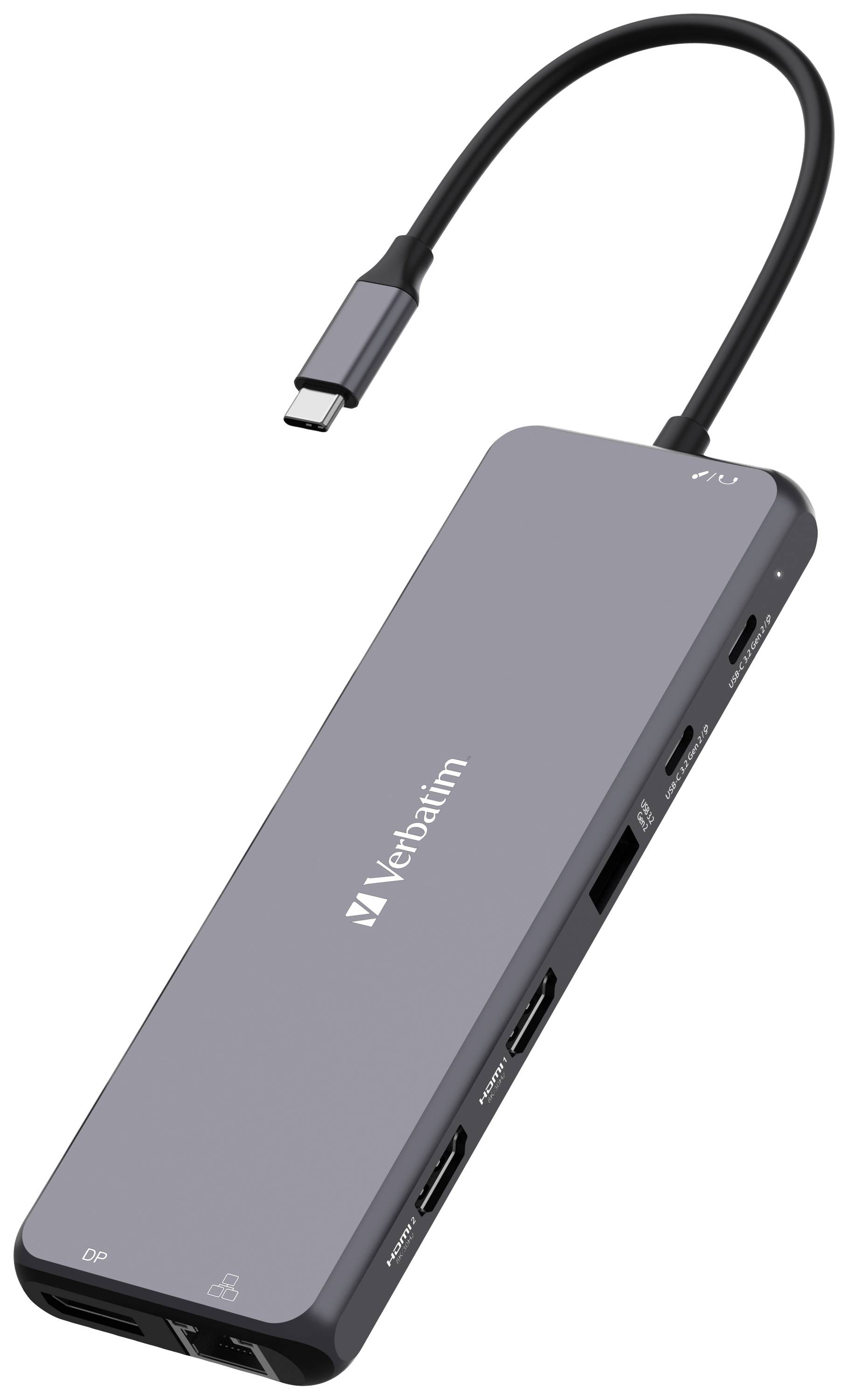 Verbatim CMH 13 - Hub - 2 x HDMI + 2 x USB-C (Spannungsversorgung)-1