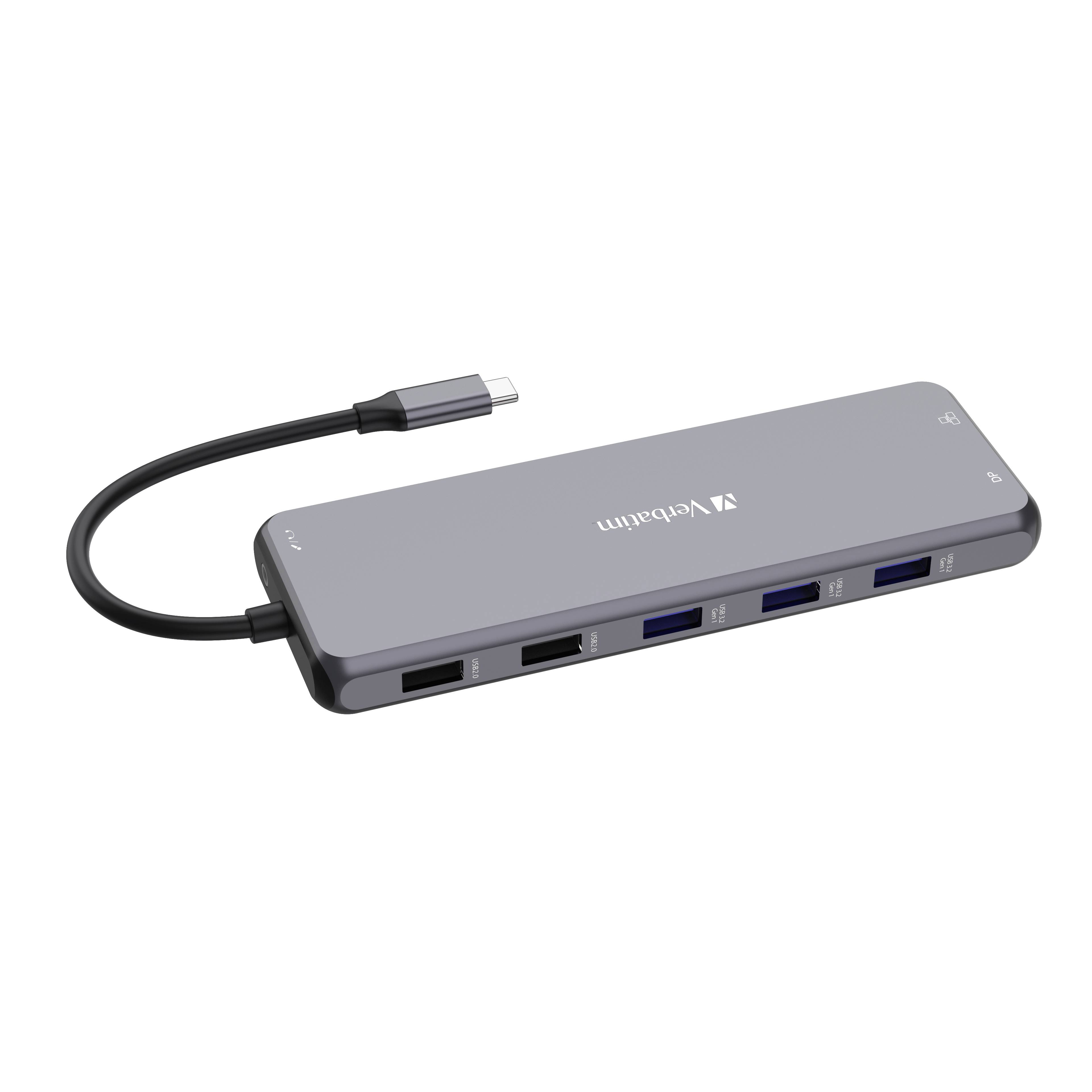 Verbatim CMH 13 - Hub - 2 x HDMI + 2 x USB-C (Spannungsversorgung)-4