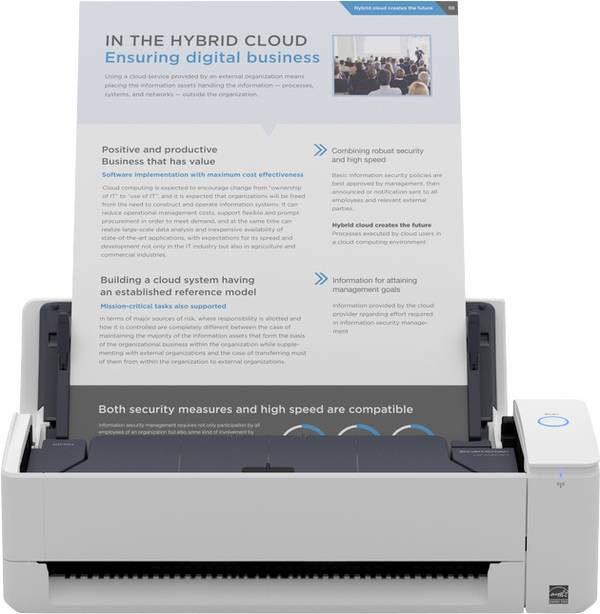 Ricoh ScanSnap iX1300 - Dokumentenscanner - Dual CIS - Duplex - 216 x 3000 mm - 600 dpi x 600 dpi - bis zu 30 Seiten/Min