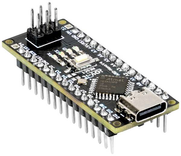 Joy-it ard-NanoV4 Arduino Board Nano V4 MC Arduino kompatibel (Original Chip) Nano ATMega328