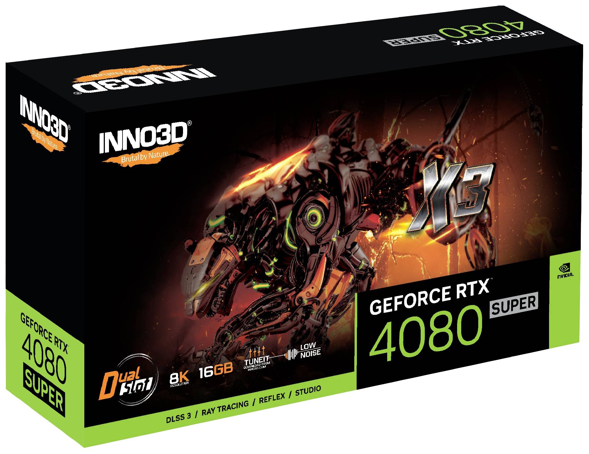Inno3D GeForce RTX 4080 SUPER X3 - Grafikkarten-2