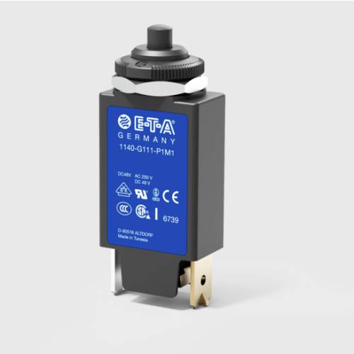 Thumbnail - ETA Engineering Technology 1140-G111-P1M1-15A Schutzschalter 240 V/AC, 48 V/DC 15 A 1 St.
