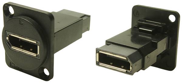 FT DISPLAYPORT F-F CSK Adapter, Buchse, Einbau DisplayPort Buchse - DisplayPort Buchse CP30233 Cliff Inhalt: 1 St.