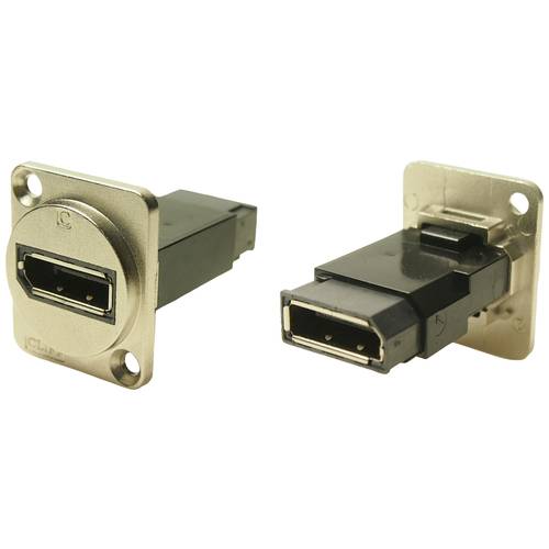 FT METAL DISPLAYPORT F-F M3 Adapter, Buchse, Einbau DisplayPort Buchse - DisplayPort Buchse CP30233M3 Cliff Inhalt: 1 St...