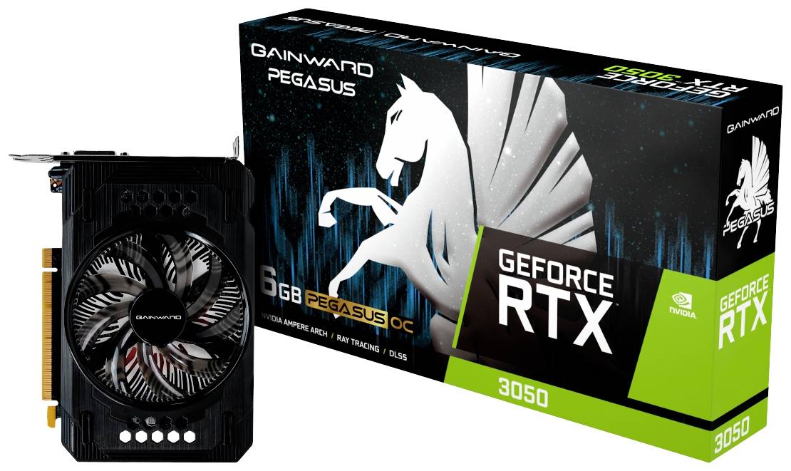 GAINWARD GeForce RTX3050 Pegasus OC 6GB