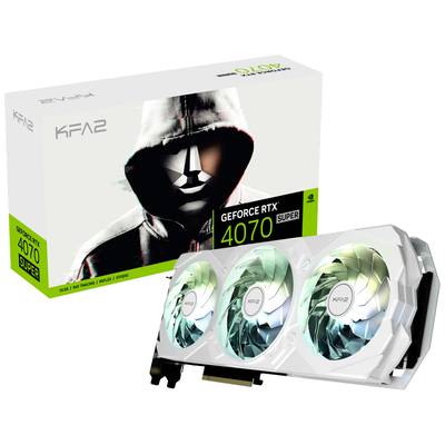 KFA2 GeForce RTX 4070 SUPER EX Gamer 1-Click OC, GeForce RTX 4070 SUPER, 12 GB, GDDR6X, 192 Bit, 7680 x 4320 Pixel, PC