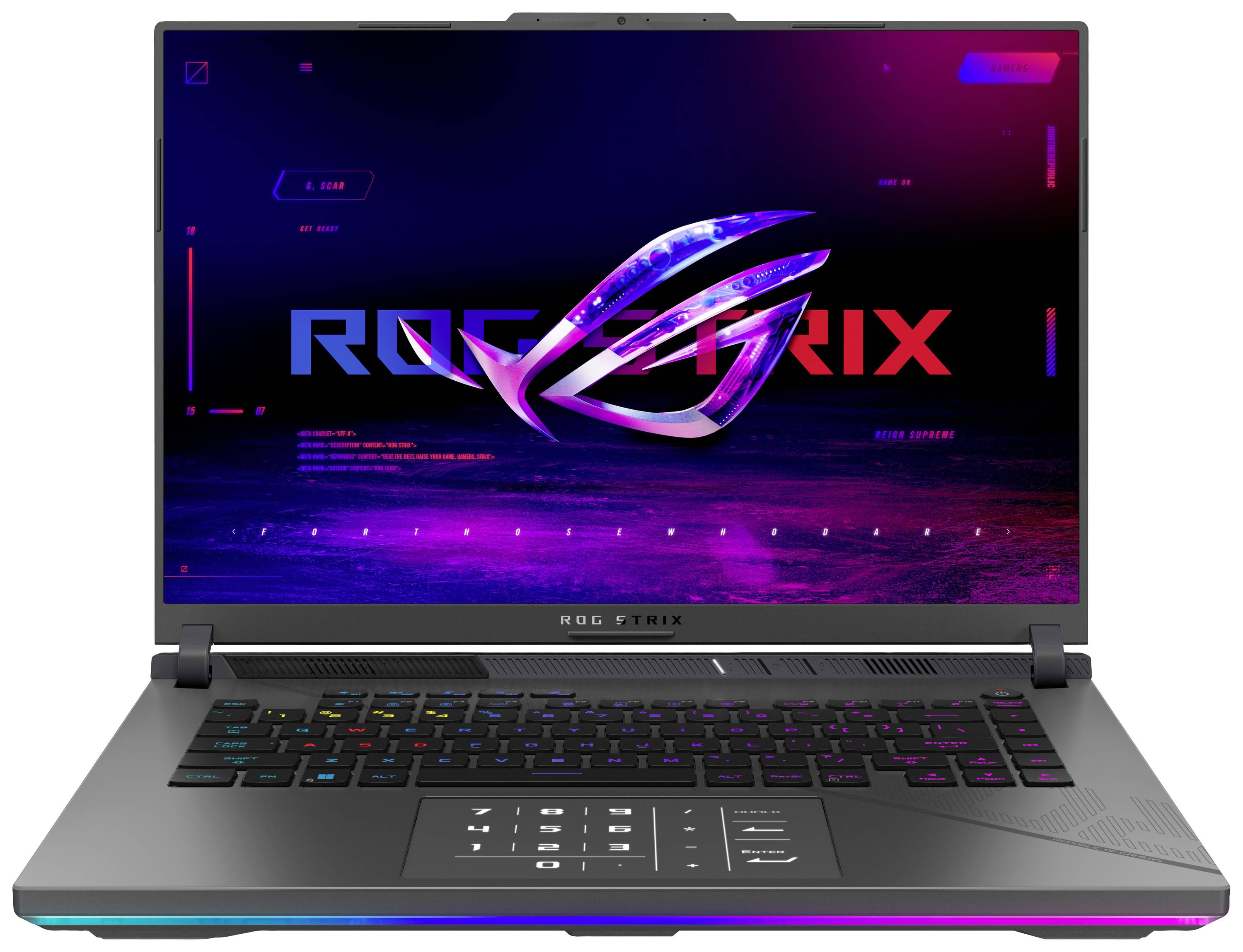 ASUS ROG Strix Scar 16 G614JZR-N4031W 40,6cm (16\") i9-14900HX 32GB 1TB W11