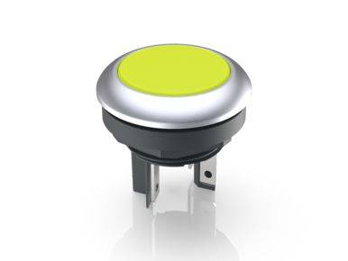 RAFI 1.15.210.121/2400 LUMOTAST 16 Leuchtdrucktaster 35 V 0.1 A tastend (L x B x H) 23.5 x 23.5 x 22.3 mm 1 St.