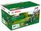 Rasenmäher-Verpackung von Bosch Advanced Rotak 36V, abgebildet mit grünem Rasenmäher auf einer grünen Wiese.
