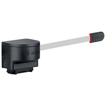 Ein elektronisches Laser-Werkzeug von Bosch mit ausfahrbarem, flachem Lineal.