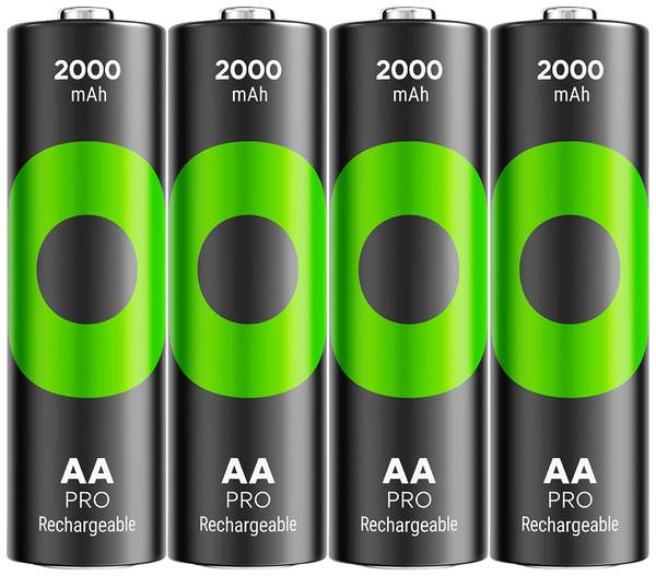 GP ReCyko Pro Mignon (AA)-Akku NiMH 2000 mAh 1.2 V 4 St.