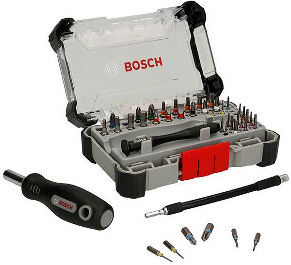 Bosch Accessories 2607002837 2607002837 Bit-Set  1/4" (6.3 mm)