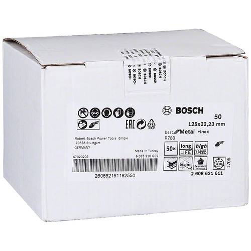 Thumbnail - Bosch Accessories 2608621611 Fiberscheibe Durchmesser 125 mm 1 St.